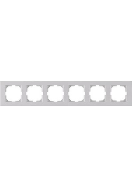 Karen Beyaz Altılı Çerçeve