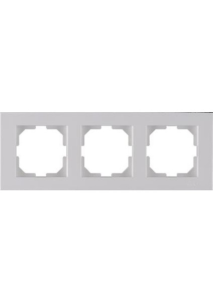 Karen Beyaz Üçlü Çerçeve