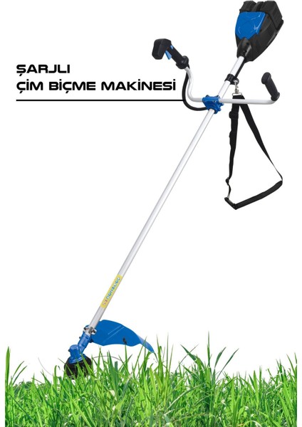 Şarjlı Çim Biçme Makinesi MUR-7032 21V 4 Amper fiyatları