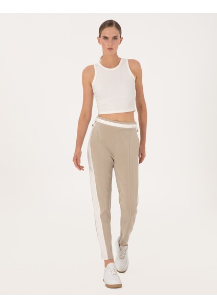 Kadın Kum Regular Fit Eşofman Altı 50306335-VR085