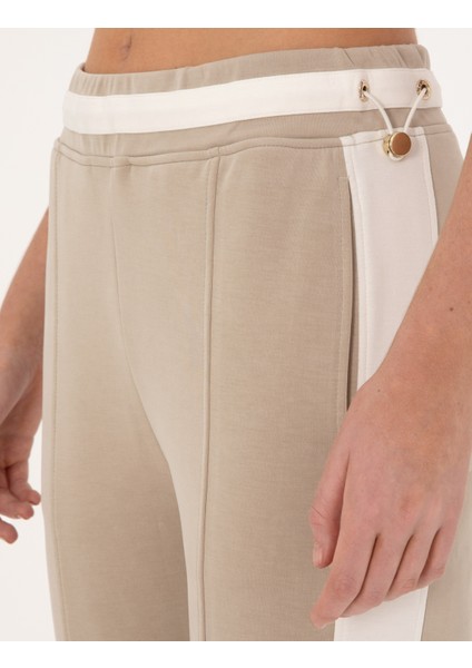 Kadın Kum Regular Fit Eşofman Altı 50306335-VR085 indirimleri