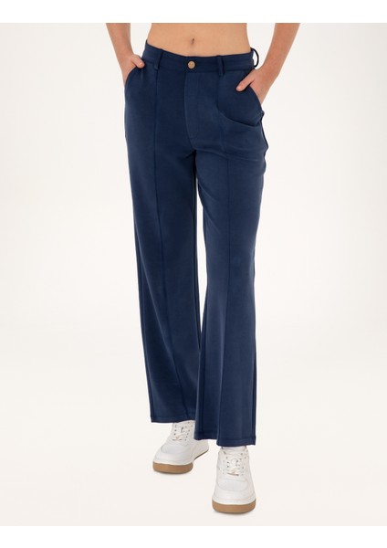 Kadın Lacivert Loose Fit Modal Karışımlı Eşofman Altı 50301403-VR033 fiyatları