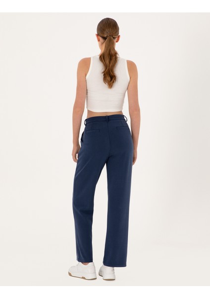 Kadın Lacivert Loose Fit Modal Karışımlı Eşofman Altı 50301403-VR033 fırsatları