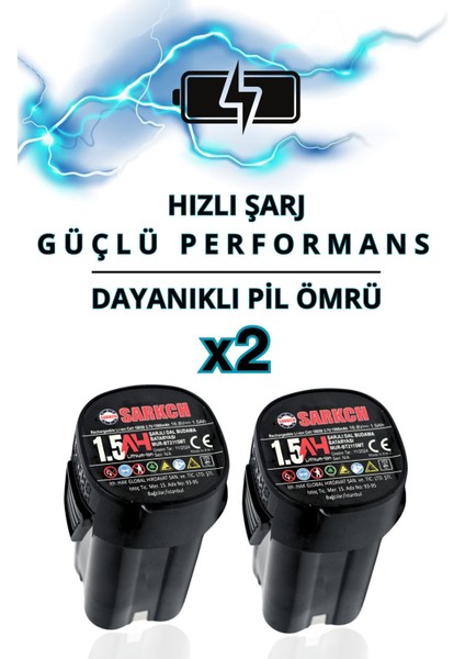 9907 Şarjlı Dal Budama Makası 30MM Kesme Çapı Yedek Bıçaklı fırsatları