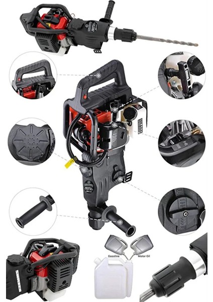 Murcell Benzinli 11 kg Hilti Kırıcı ve Delici fiyatları