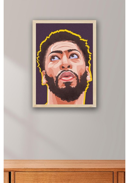 Anthony Davis Çerçeveli Tablo - Basketbol Nba Posteri Tablo fiyatları