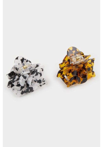 Kadın 2'li Çiçek Mandal Toka F0759AXNS fiyatları