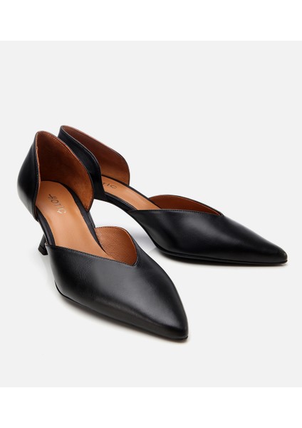01AYH304200A100 KADIN Deri Siyah Ince Topuklu Stiletto fiyatları