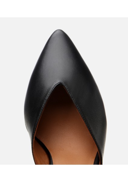 01AYH304200A100 KADIN Deri Siyah Ince Topuklu Stiletto fırsatları