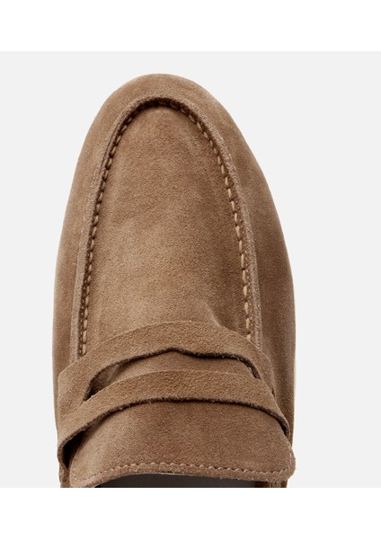 02AYH305140A450 ERKEK Süet Deri Vizon Yumuşak Dokulu Loafer