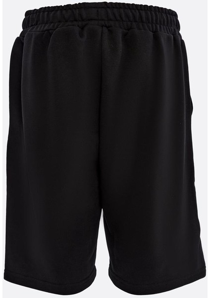 Authentic Gianni Short Erkek Siyah Comfort Fit Şort fiyatları