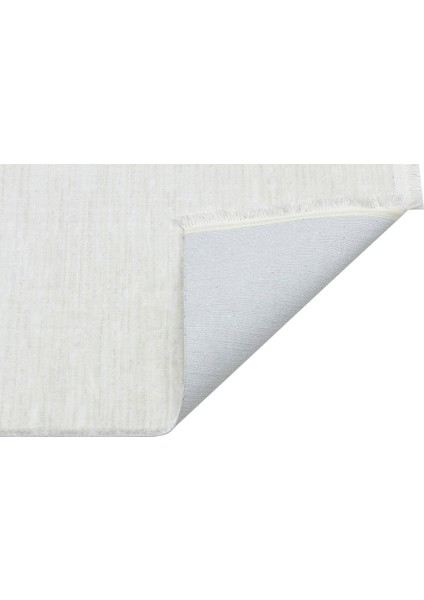 Lima 6281 Krem - Polyester Şönil Halı | Dokuma Tabanlı Model