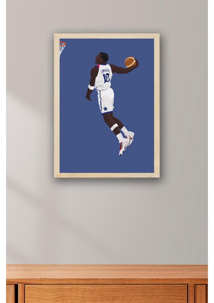 Anthony Edwards Çerçeveli Tablo - Basketbol Nba Posteri Tablo fiyatları