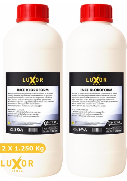 Ince Kloroform 2 x 1.250 kg