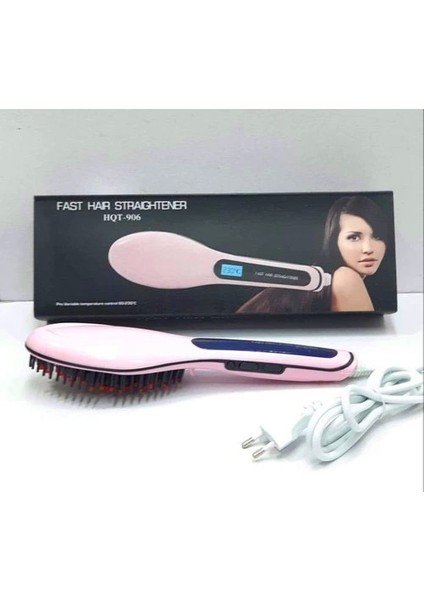 Fast Haır Straıghtener HQT-906 Derece Göstergeli Saç Düzleştiri (5047)