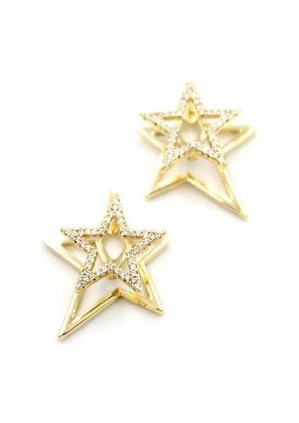 Yıldız Küpe - 14K Altın fiyatları