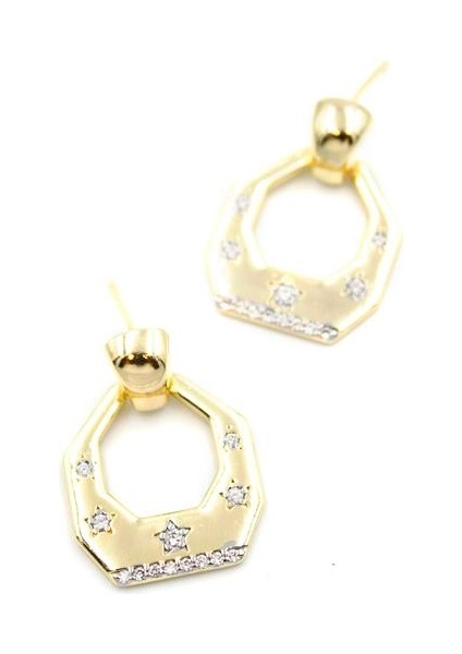 Taşlı Küpe - Altın fiyatları