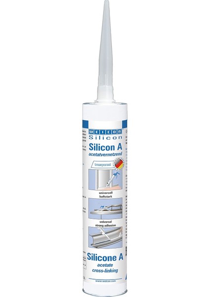 Silikon A | 310 ml | Şeffaf | Son Derece Elastik Evrensel Yapıştırıcı