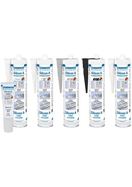 Silikon A | 310 ml | Şeffaf | Son Derece Elastik Evrensel Yapıştırıcı