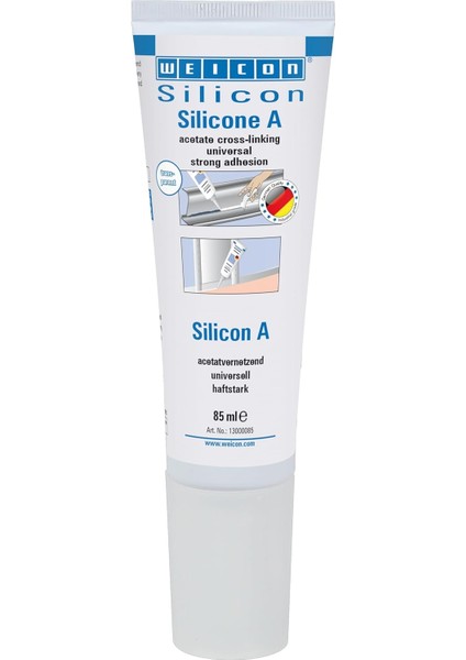 Silikon A | 85 ml | Şeffaf | Son Derece Elastik Evrensel Yapıştırıcı