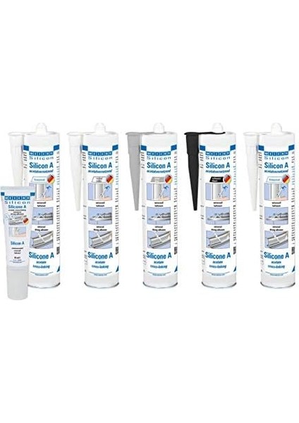 Silikon A | 85 ml | Şeffaf | Son Derece Elastik Evrensel Yapıştırıcı