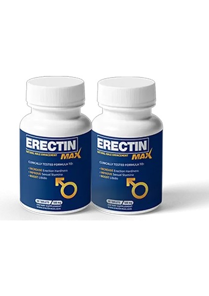 Erec-Tin Erkeklere Özel Destekleyici Ürün 2 x 30 Kapsül 700 mg