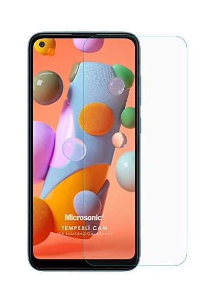 Samsung Galaxy A11 Temperli Cam Ekran Koruyucu