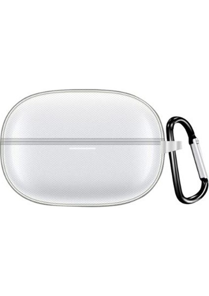 Xiaomi Redmi Buds 6 Pro Uyumlu Kılıf Silikon Şeffaf