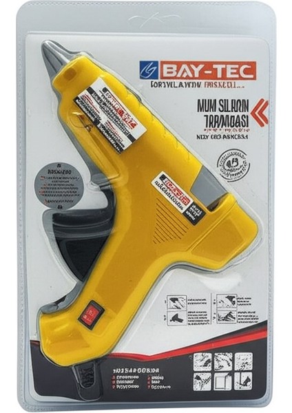 Sıcak Silikon Tabancası, Standart Mum ile Uyumlu [40 Watt]