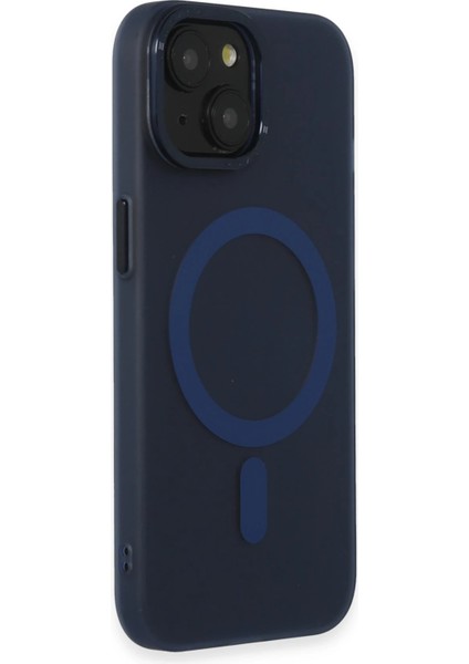 Iphone 15 Kılıf Lodos Magneticsafe Mat Kapak - Mavi Drstr fiyatları