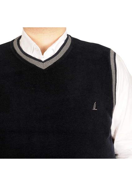 Mode Xl Büyük Beden Erkek Süeter Vanize Selanik 20547 Lacivert fırsatları