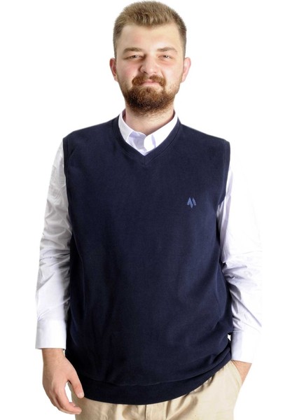 Mode Xl Büyük Beden Erkek Süeter Vanize Selanik 20547 Lacivert indirimleri