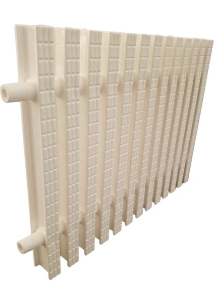 Havuz Savak Kanal Izgarası Plastik 20 cm Çift Geçme (1 Metre)