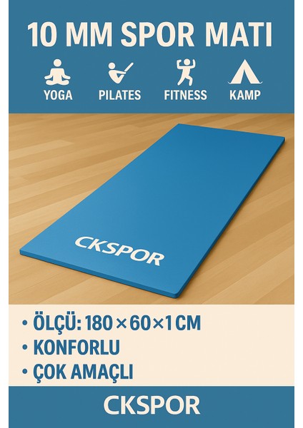 10 mm Pilates Yoga Minderi Spor Pilates Egzersiz Matı fiyatları