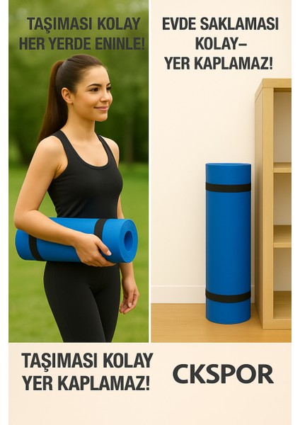 10 mm Pilates Yoga Minderi Spor Pilates Egzersiz Matı modelleri