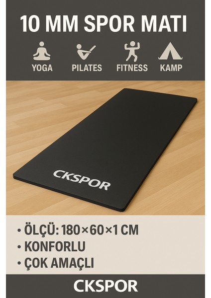 10 mm Pilates Yoga Minderi Spor Pilates Egzersiz Matı fiyatları