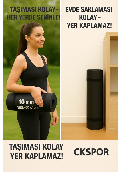 10 mm Pilates Yoga Minderi Spor Pilates Egzersiz Matı modelleri