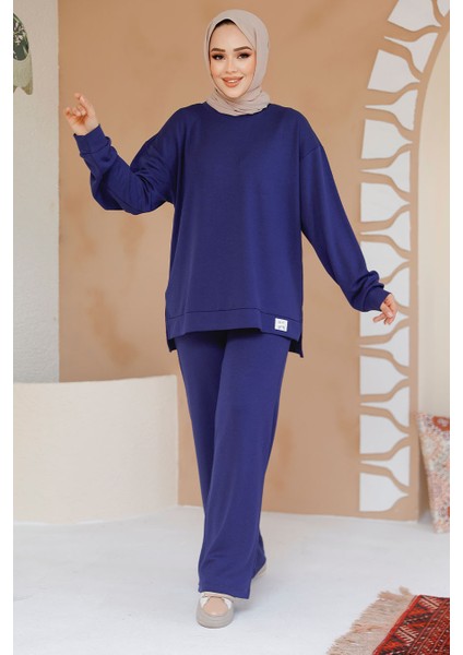 Lacivert Tesettür Ikili Takım 30187L fiyatları