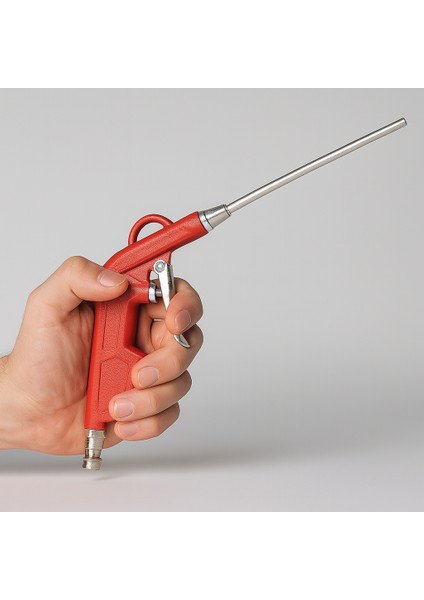 Uzun Ağızlı Uçlu 1/4" Kompresör Uyumlu Hava Üfleme Tabancası Temizlik Toz Giderme Tabancası Ucu modelleri