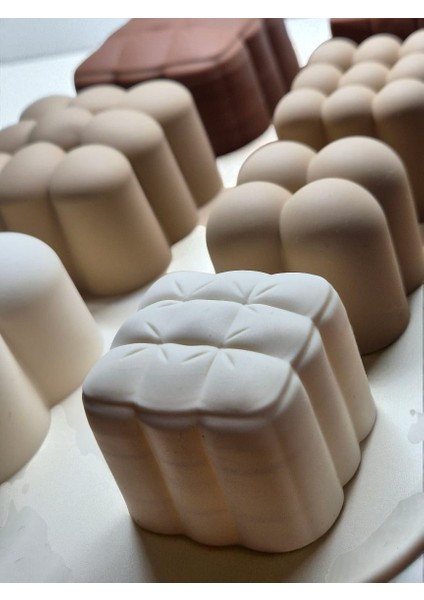 Isıya Dayanıklı Silikon Kek Mum Sabun Kalıbı El Sanatları Yaratıcı Tasarım Ev Dekorasyonu