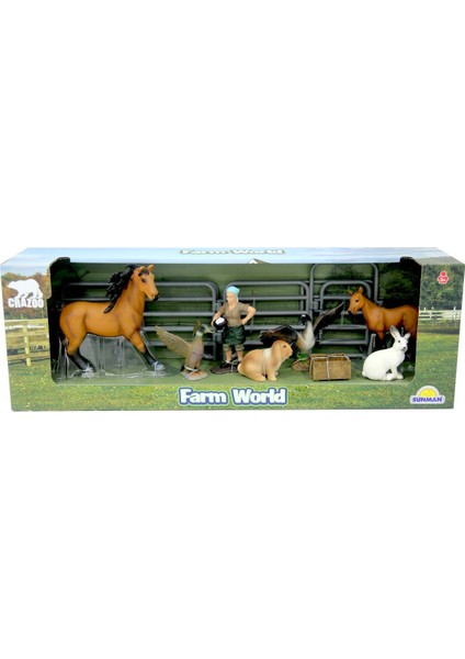 Farm World Çiftlik Hayvanları Oyun Seti - 1 Adet