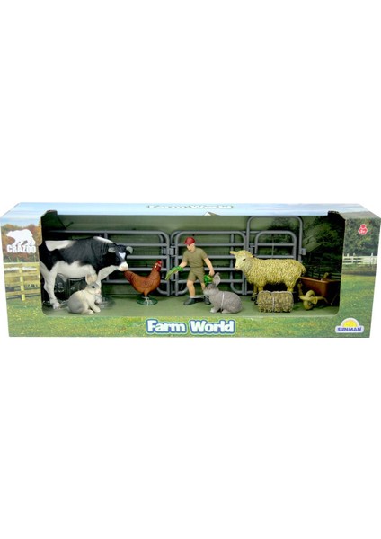 Farm World Çiftlik Hayvanları Oyun Seti - 1 Adet