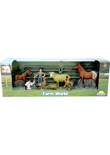 Farm World Çiftlik Hayvanları Oyun Seti - 1 Adet