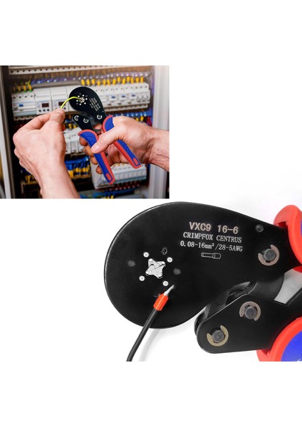 Pabuç Sıkma Pensesi 0.08-16MM 5-28 Awg Rose RC-896 fırsatları