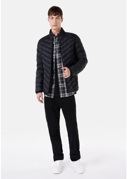 Slim Fit Erkek Siyah Mont CL1062510 modelleri