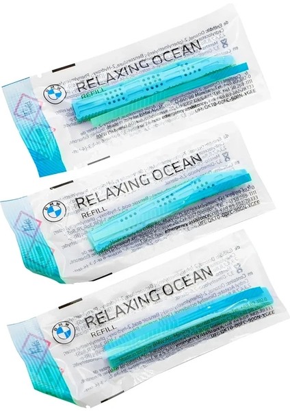 Bmw Natural Air Mountain View Araç Içi Koku Yenileme Seti (3\'lü Refill)