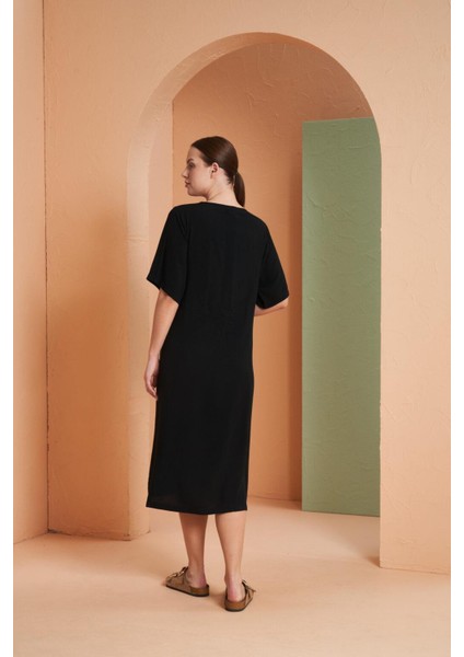 Kadın Siyah Elbise 27158 modelleri