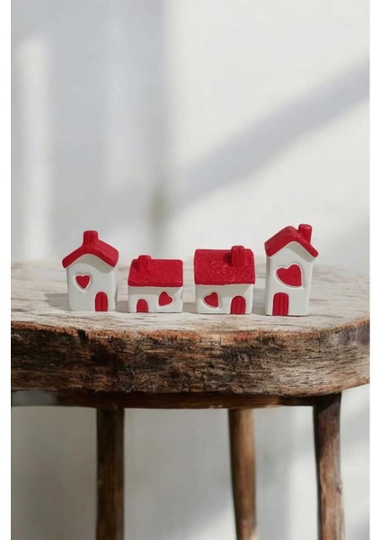 4lü Kalpli Evler, Iskandinav Dekoratif Bohem Biblo, Sevgililer Günü 14 Şubat Hediyelik fiyatları