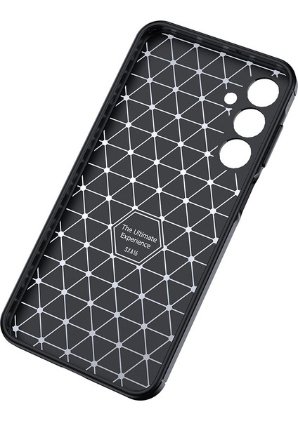 Samsung Galaxy A16 Uyumlu Kamera Korumalı Darbe Önleyici Carbon Brushed Silikon Kılıf fırsatları
