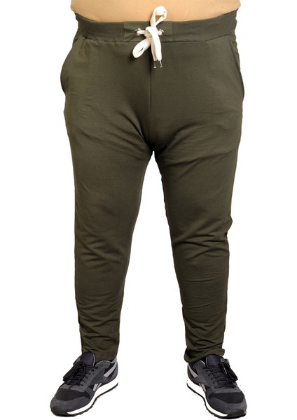 Mode Xl Büyük Beden Eşofman Altı Dar Paça 20504 Haki indirimleri